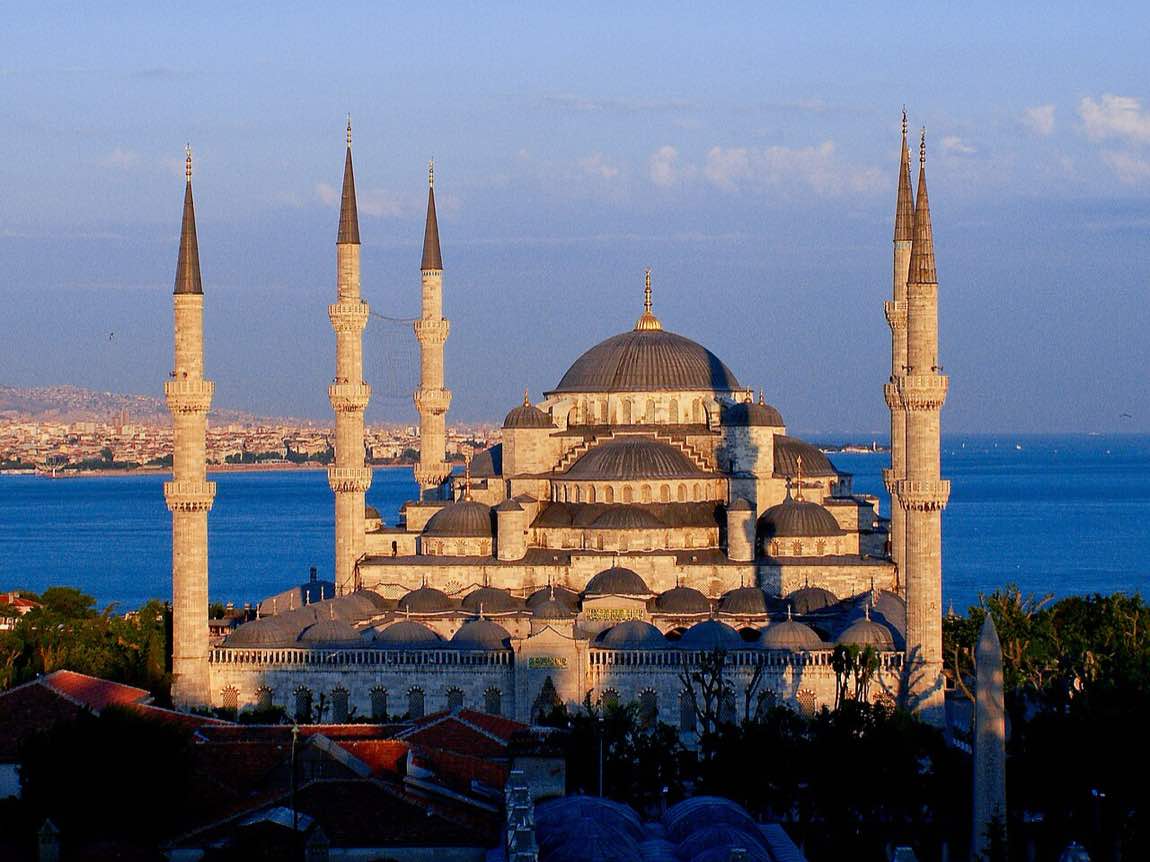 Mosque at midday